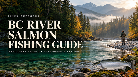 River salmon fishing in British Columbia