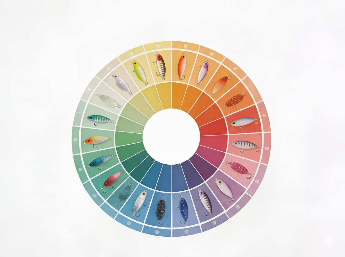 How to Choose Colors for Fishing Lures (Based on Depth, Light & Fish Behavior)