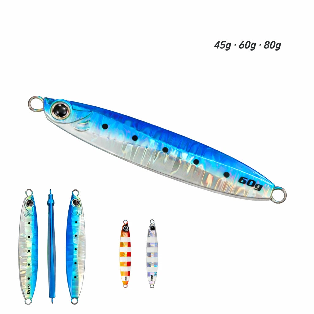 Finex Sky Dancer High-Flash Shore Jig • Spinner Hook