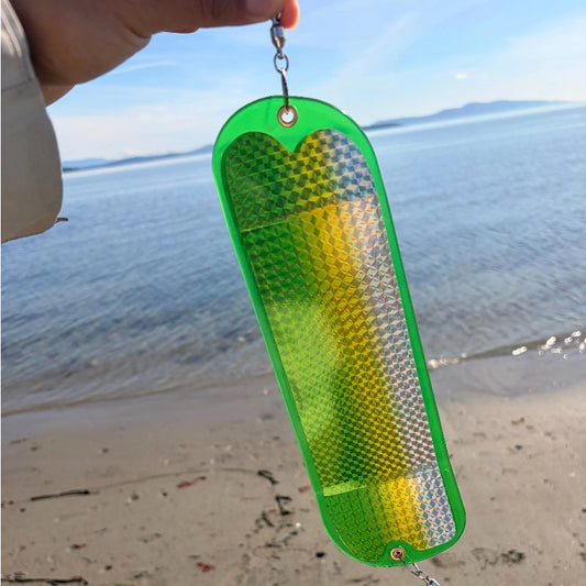 11” High Reflective Salmon Trolling Flasher