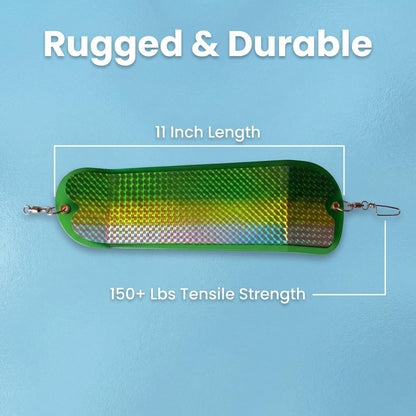 11” High Reflective Salmon Trolling Flasher