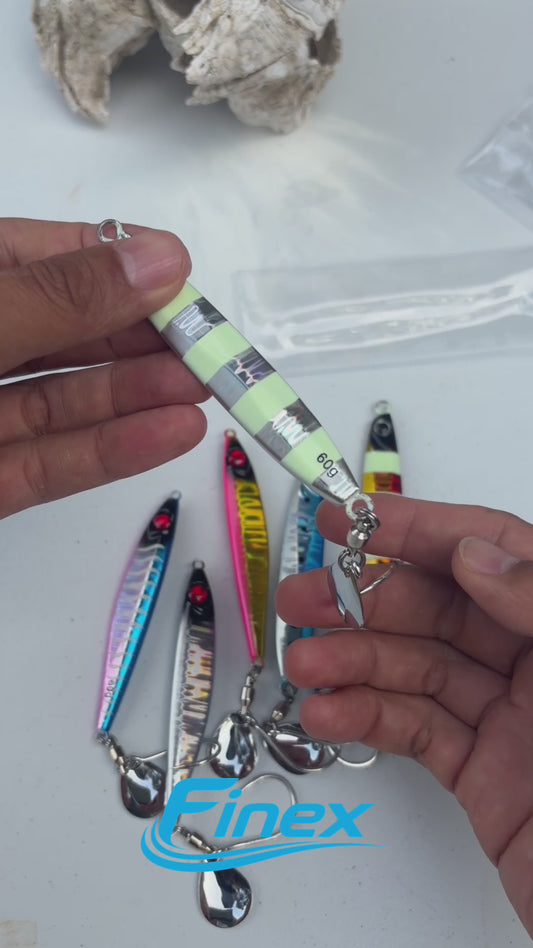 Salmon Season Pack – 6× 60g Jigs – Free Shipping